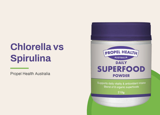 Chlorella vs spirulina