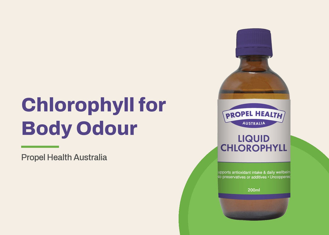 Chlorophyll for body odour