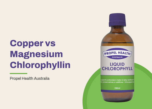 Copper chlorophyllin vs magnesium chlorophyllin