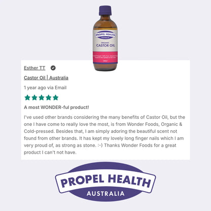 Castor Oil 5 star customer review