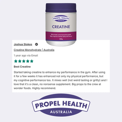 Creatine Monohydrate 5 star customer review