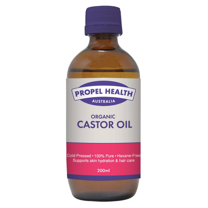 Castor Oil | Organic | Cold-pressed | Hexane-free