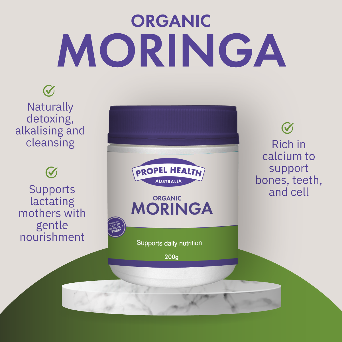 Moringa Powder | Organic | Australia