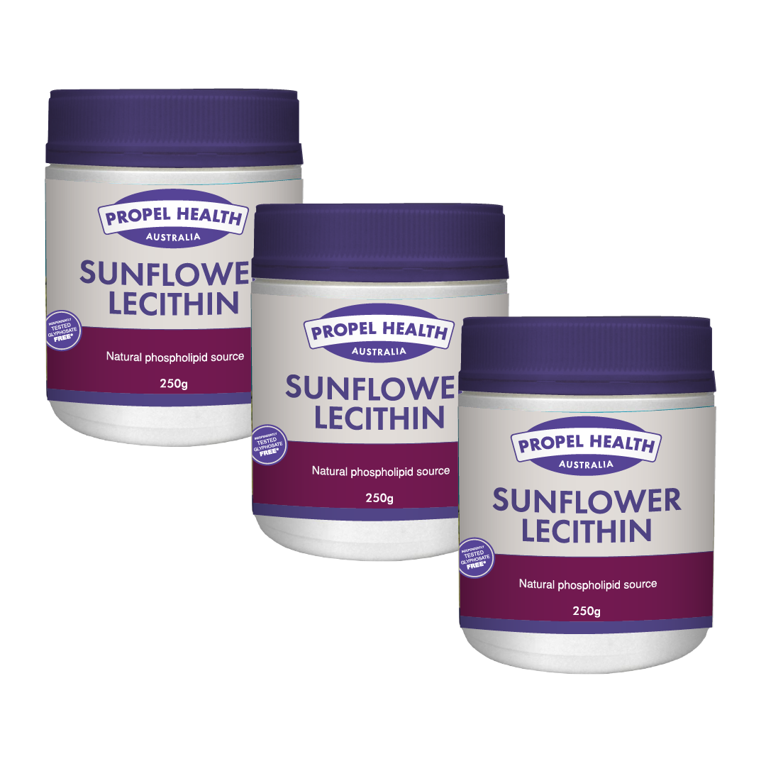 buy sunflower lecithin australia 3 pack