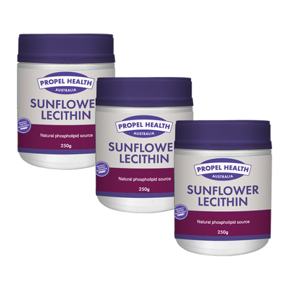 buy sunflower lecithin australia 3 pack