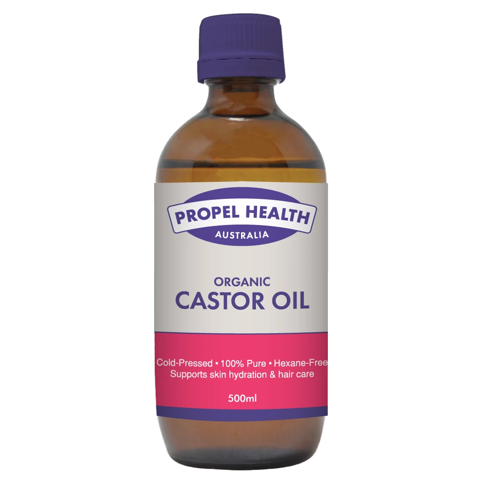 Castor Oil | Organic | Cold-pressed | Hexane-free
